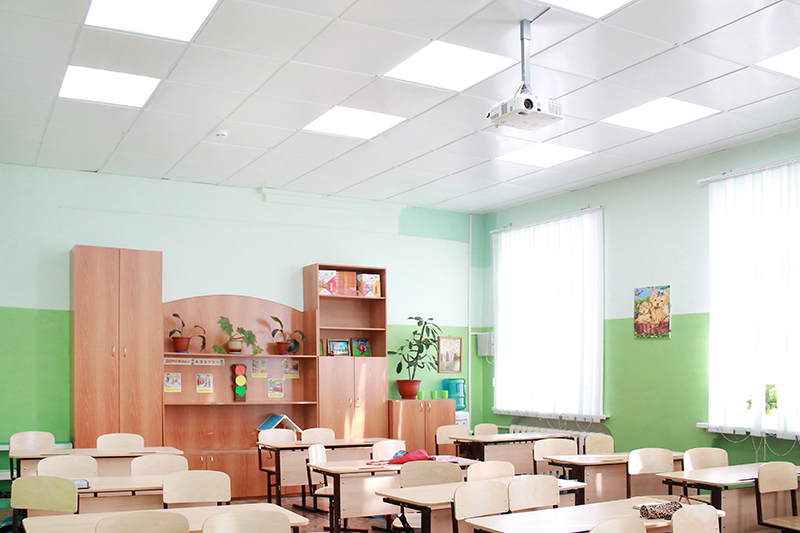 Нормы освещения в школьных классах и коридорах